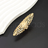 Fashionable Hollow Out Pattern Brass Cuff Rings for Women MY4102-3-1