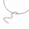 Alloy Elephant Charm Anklets AJEW-AN00334-01-3