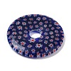 Handmade Millefiori Lampwork Pendants LAMP-G166-01-3