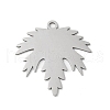 304 Stainless Steel Pendants STAS-S155-01P-02-1