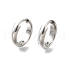 304 Stainless Steel Hoop Earrings EJEW-Z123-01B-P-4