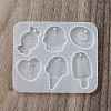 Ice Cream/Cake/Donut Pendant DIY Silicone Mold X1-DIY-K073-09C-3