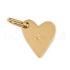 304 Stainless Steel Charms STAS-L291-01G-M-1