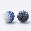 Imitation Pearl Acrylic Beads OACR-T004-15mm-M-3