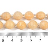 Natural Topaz Jade Beads Strands G-G182-B15-05-5