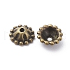 Tibetan Style Alloy Bead Caps MLF0768Y-1