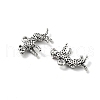 Tibetan Style Alloy Animals Pendants PALLOY-V007-01AS-03-2