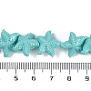 Synthetic Coral Dyed Carved Beads Strands CORA-K009-06B-05-4