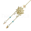 Brass Hanging Suncatchers HJEW-P018-A01-2
