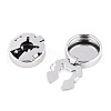 Brass Cufflinks KK-T074-63P-01-NR-3