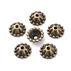 Tibetan Style Alloy Bead Caps MLF0768Y-2