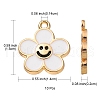 Alloy Enamel Pendants ENAM-YW0002-25A-4