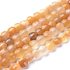 Natural Yellow Aventurine Beads Strands G-L538-019A-1