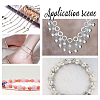 75Pcs 5 Styles Rack Plating Brass Spacer Beads KK-LP0001-07S-4