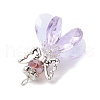 Glass Pendants PALLOY-MZ00743-02-4