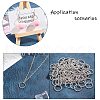 Unicraftale 304 Stainless Steel Jump Rings STAS-UN0001-52P-7