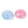 Luminous Transparent Acrylic Beads LACR-U001-03-4