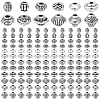   Tibetan Style Alloy Spacer Beads TIBEB-PH0005-23-1