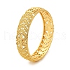 Brass Bangles for Women BJEW-D313-07G-2