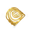 Adjustable 304 Stainless Steel Cuff Rings FS-WG5A8DE-02-3