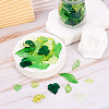 Craftdady 270Pcs 9 Style Transparent Acrylic Pendants TACR-CD0001-02-6