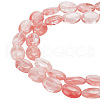 ARRICRAFT 1 Strand Cherry Quartz Glass Beads Strands G-AR0005-02-1