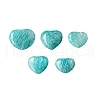 Mother's Day Gifts Natural Amazonite Heart Palm Stones PW-WG21258-01-3