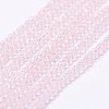 Transparent Glass Beads Strands X-EGLA-K010-A03-1