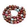 Natural Imperial Jasper Beads Strands G-N342-63H-2