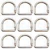 Gorgecraft 12Pcs Alloy Spring Gate Rings FIND-GF0007-10C-1