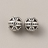 Tibetan Style Alloy Bead FIND-WH0034-46AS-05-2