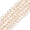 Natural Cultured Freshwater Pearl Beads Strands PEAR-I007-07X-12D-2