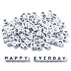 Acrylic Horizontal Hole Letter Beads OACR-YW0002-08-2