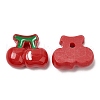 Opaque Resin Fruit Cabochons RESI-G072-02F-1