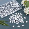 Fingerinspire 250Pcs Imitation Taiwan Acrylic Rhinestone Cabochons GACR-FG0001-08-5