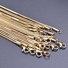 1.5mm Stainless Steel Square Snake Chain Necklaces TW4888-3-4