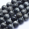 Natural Hawk's Eye Beads Strands G-L478-04-10mm-1