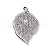 Non-Tarnish 304 Stainless Steel Pendants STAS-P288-10P-2