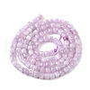 Natural Kunzite Beads Strands G-Q044-A02-3x3mm-3