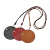 Leather Bluetooth Earphone Storage Bag Hanging Neck Necklace ST-CJ0027-03-1
