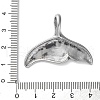 304 Stainless Steel Pendants STAS-S172-09P-3