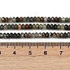 Natural African Bloodstone Beads Strands G-S388-A02-3x4mm-5