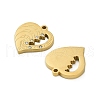 304 Stainless Steel Pendants STAS-A118-01B-G-2