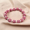 Pave Disco Ball Beads X1-RB-A130-10mm-23-6