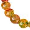 Dyed Natural Agate Beads Strands G-U029-G01-4