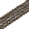 Olycraft 2 Strands Natural Pyrite Beads Strands G-OC0003-12-1
