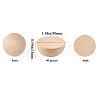 Gorgecraft Unfinished Natural Wood Cabochons WOOD-GF0001-13D-2