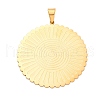 304 Stainless Steel Big Pendants STAS-U043-07C-G-1