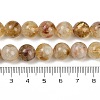 Natural Citrine Beads Strands G-U026-A04-10mm-5