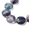 Natural Colorful Fluorite Beads Strands G-C116-A172-03-4